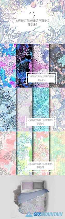 12 Abstract seamless patterns 1566321