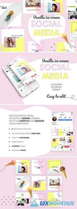 Vanilla Social Media Pack 2429716