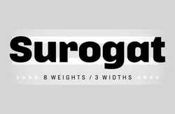 Surogat Font Family