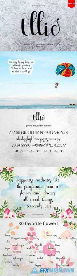 Ellic Script Font