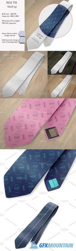 Silk tie Mockup Product mockup 2499843