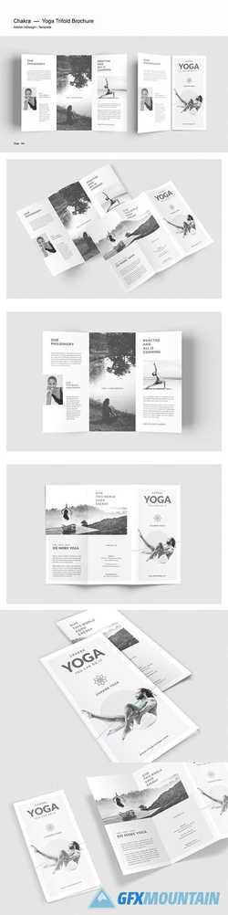 Yoga Trifold Brochure 2583437