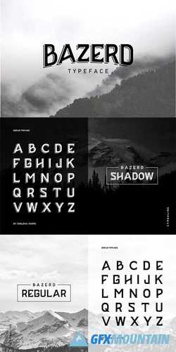 BAZERD – Typeface