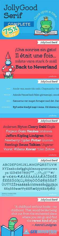 JollyGood Serif- Complete