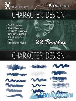 Procreate Character Design Brushes 2609046