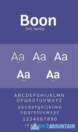 Boon Font Family