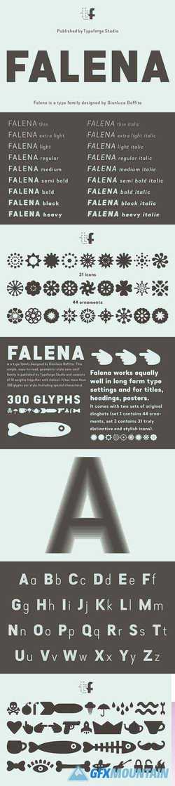 Falena Font Family