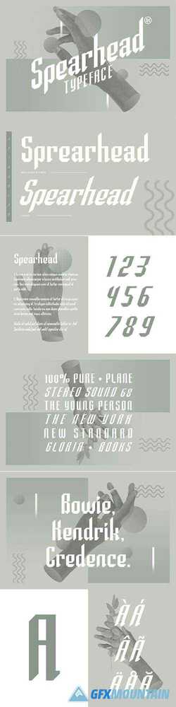 Spearhead Font Family