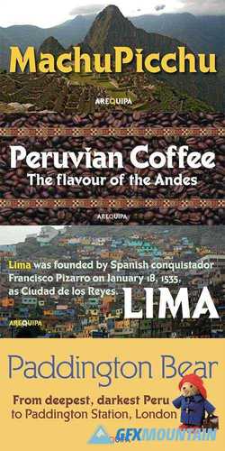 Arequipa Font Family