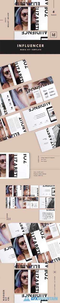 Media Kit for Influencers 6 Pages 2661430