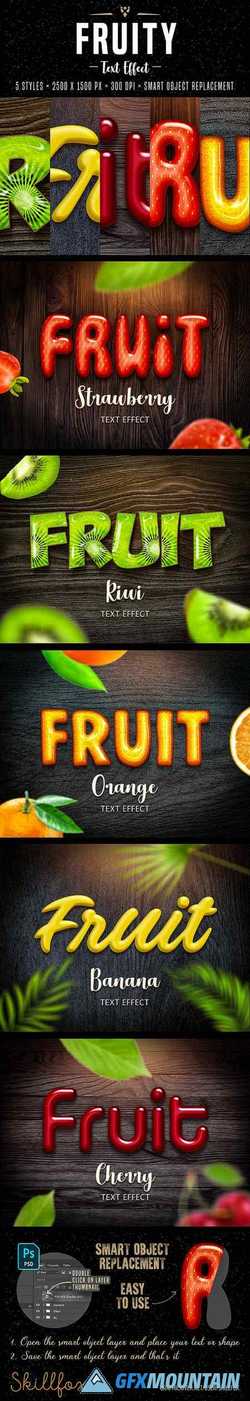 Fruit Text Effects for Photoshop 22177922