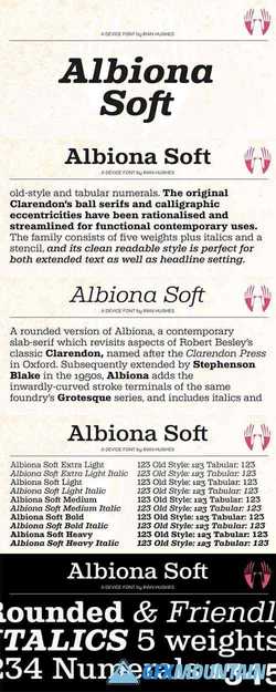 Albiona Soft Font Family 