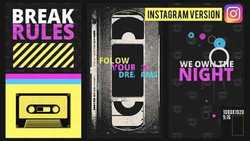 Own the night Instagram version