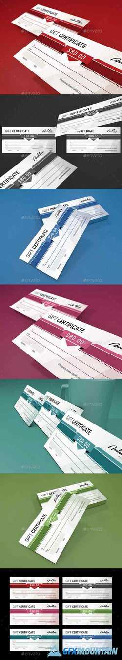 Colorfull Gift Certificate 18147231