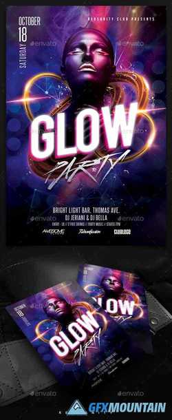 Glow Party Flyer 22302365