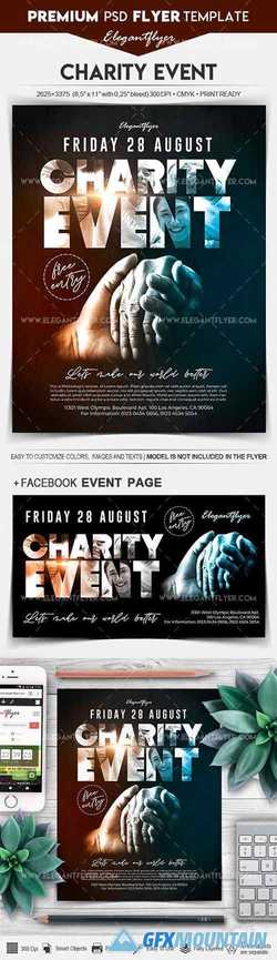 Charity Event – Flyer PSD Template