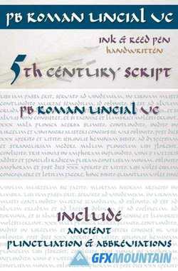  PB Roman Uncial Vc Font 