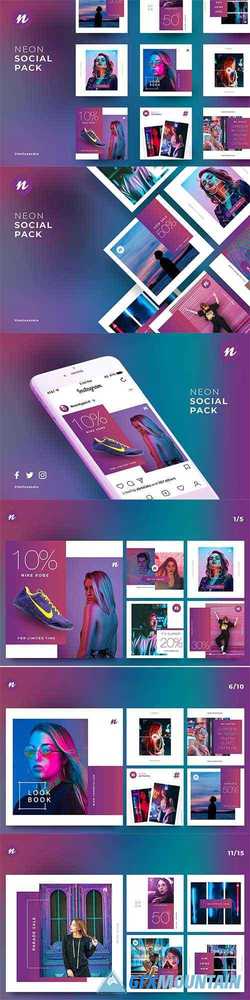 Neon - Social Pack 2845743