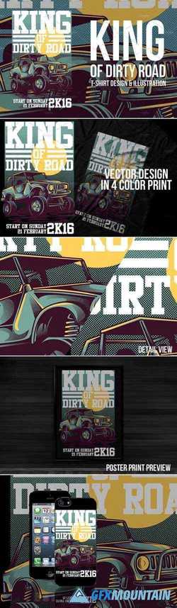 King of Dirty Road Illustration 515157