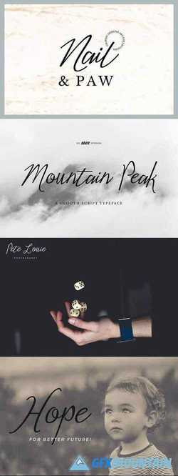 Mountain Peak Typeface 2815361