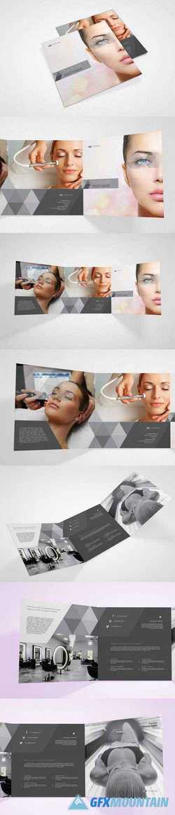 Beauty Salon Square Brochure 2798623