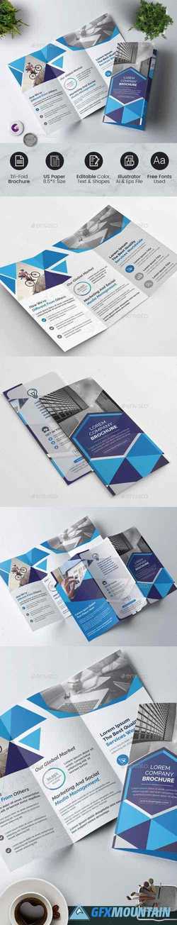 Geometric Tri-Fold Brochure 22568846