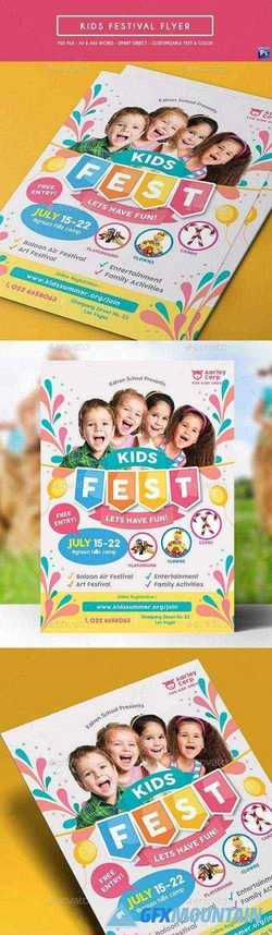 Kids Festival Flyer 19162784