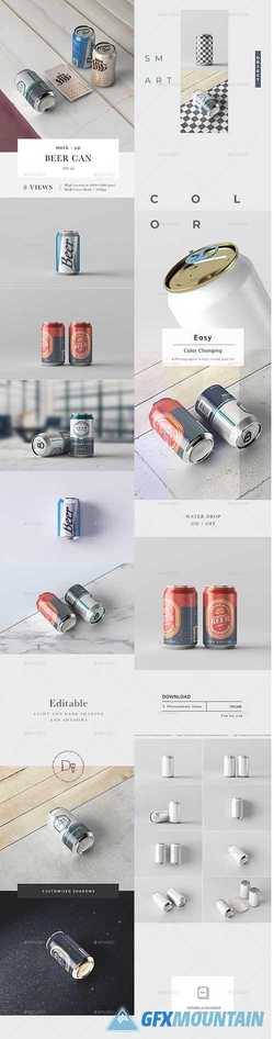 Beer Can 330 ml Mock-up 22573005