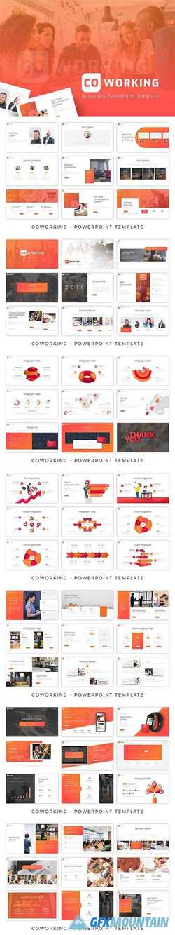 Coworking Powerpoint Template 2968232