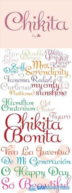 Chikita Font Family 