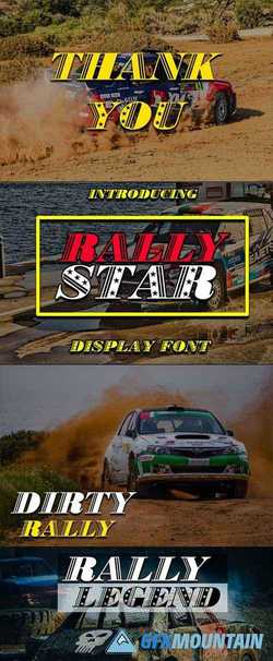 Rally Star Font