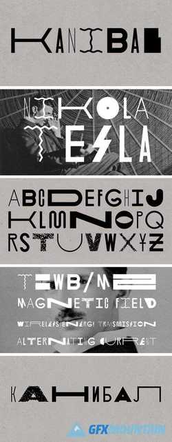  Kanibal Typeface 