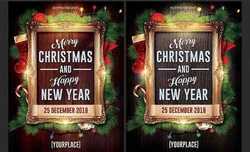 Christmas New Year Flyer 2802347