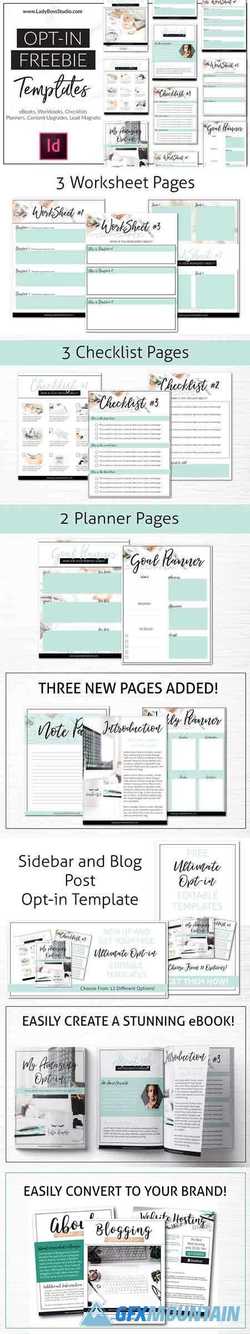 InDesign Opt-In Freebie Templates 2886609