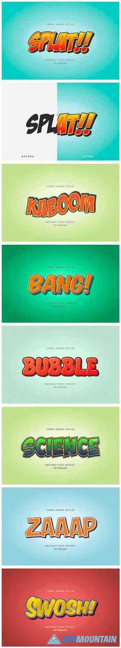 Comic and Cartoon Text Effects (AI) 2949559