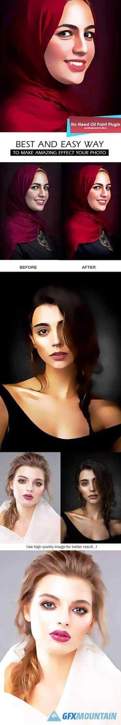 Vector Painting Photoshop Action V3 22976447