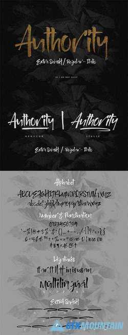 Authority Other Font