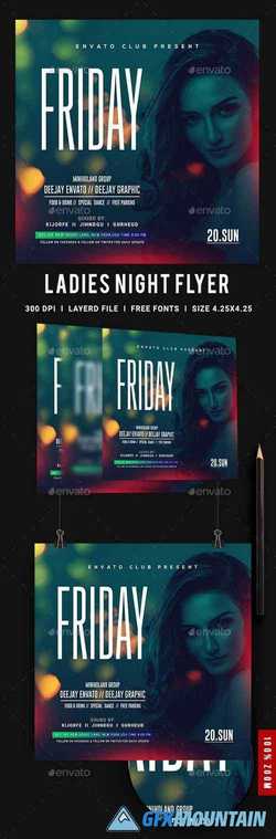 Ladies Night Club Flyer 23151168