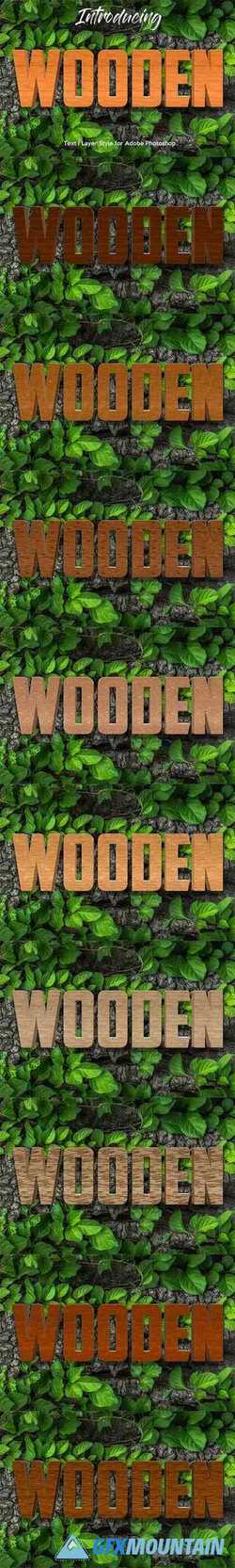 10 Wood Style for Photoshop 3454376