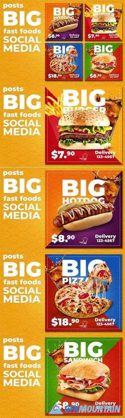 Social Media Fast Foods 3351212