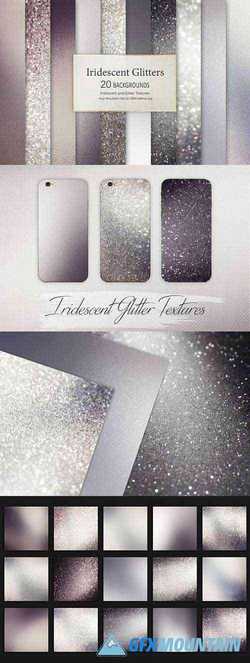 Iridescent and Glitter Textures - 3484444