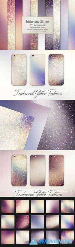 Iridescent and Glitter Textures - 2283229 