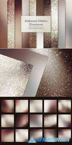 Brown Iridescent Glitter Textures - 3483088