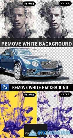 Remove White Background Photoshop Action