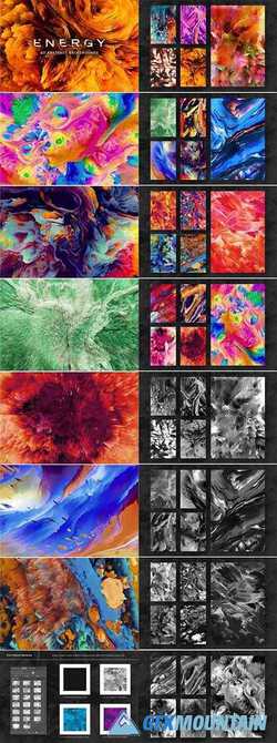 ENERGY: 40 ABSTRACT BACKGROUNDS