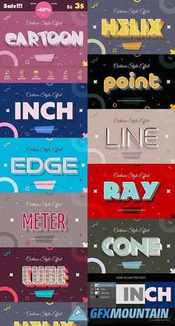 CARTOON STYLE TEXT EFFECTS - 21365269