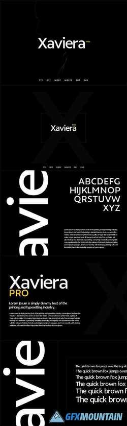 Xaviera - Modern Typeface + WebFonts 
