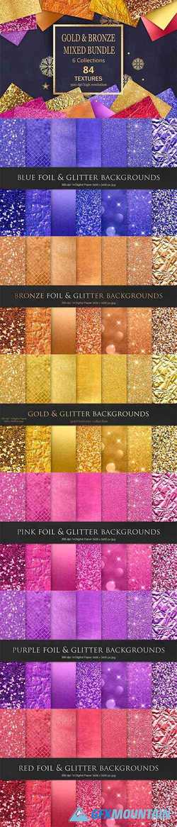 Foil and Glitter Textures BUNDLE - 2283730