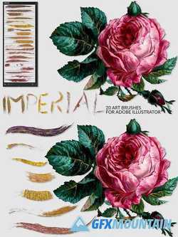 Imperial Brushes for Illustrator - 3615137