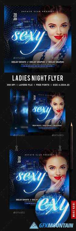 Ladies Night Club Flyer 23521273